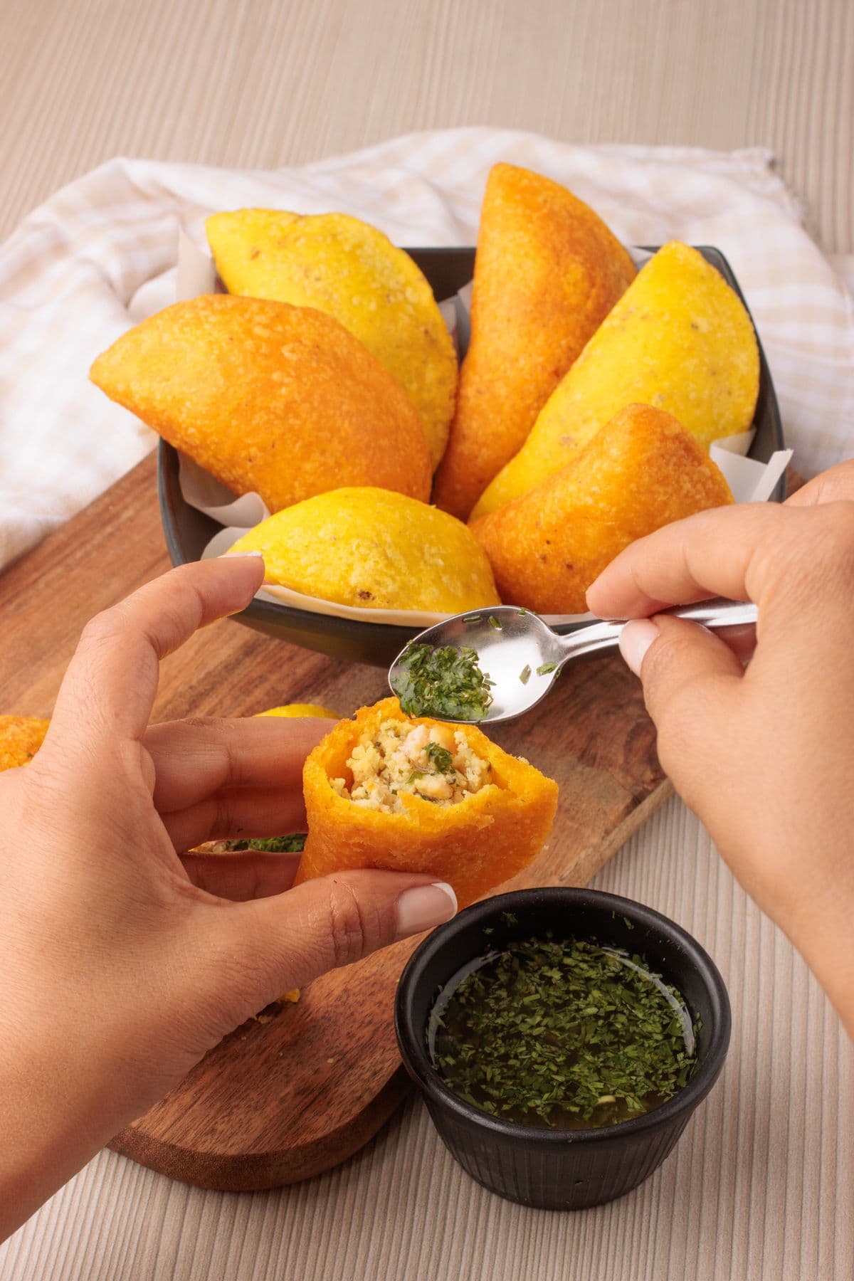 Empanada de maíz de humita
