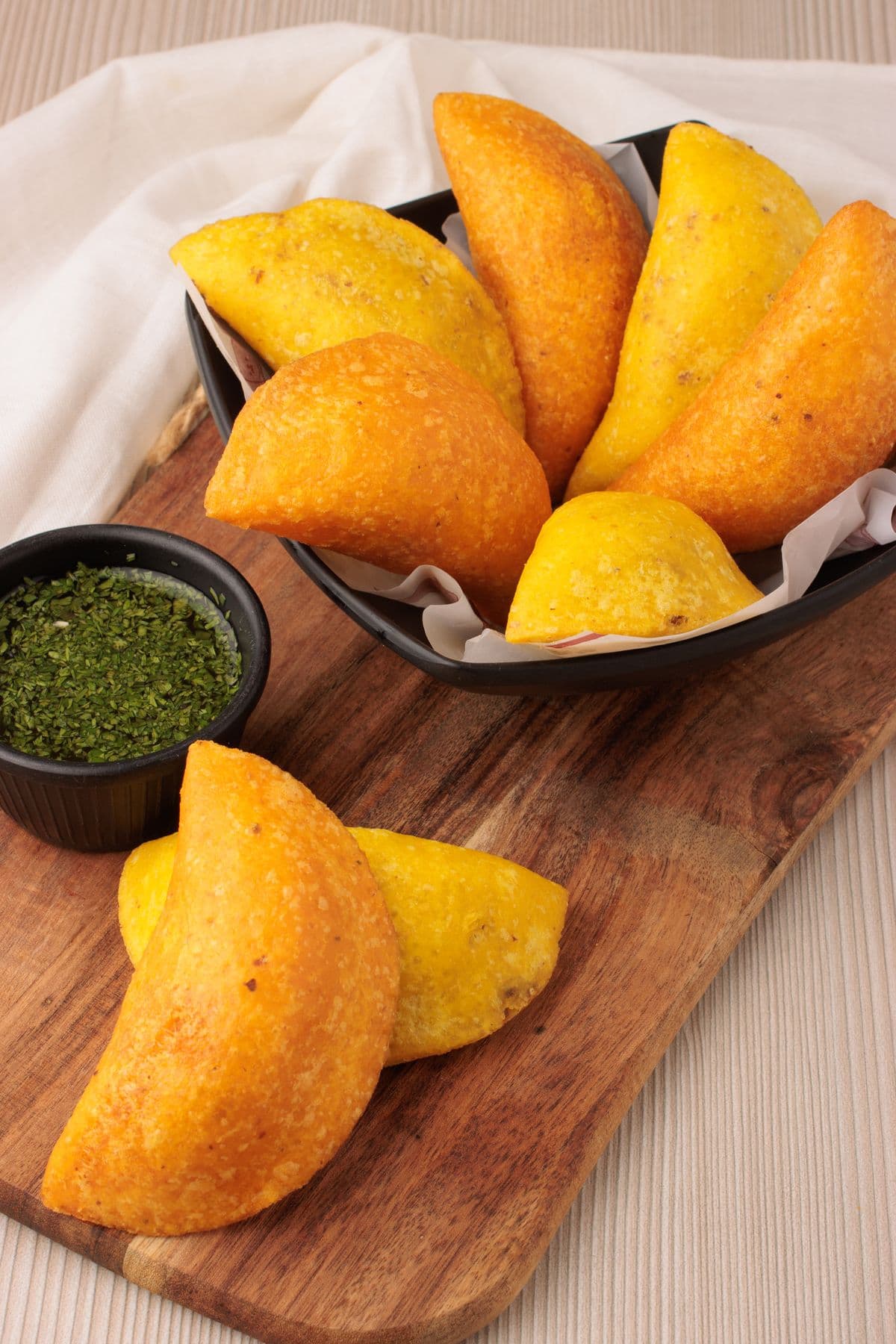 Empanada de maíz de queso